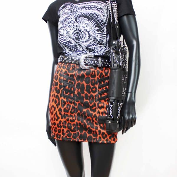 Stretch Skirt: Wild Fire