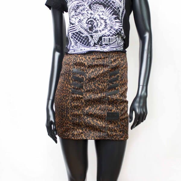 Stretch Skirt: Caramel Wild – Bild 3
