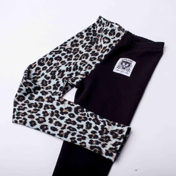 Vorbestellung: CoolKids Leggings: Wild Blue Terry Split – Bild 3