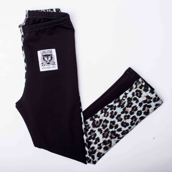 Vorbestellung: CoolKids Leggings: Wild Blue Terry Split – Bild 2