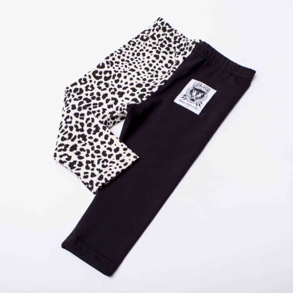 Vorbestellung: CoolKids Leggings: Black&White Wild – Bild 2