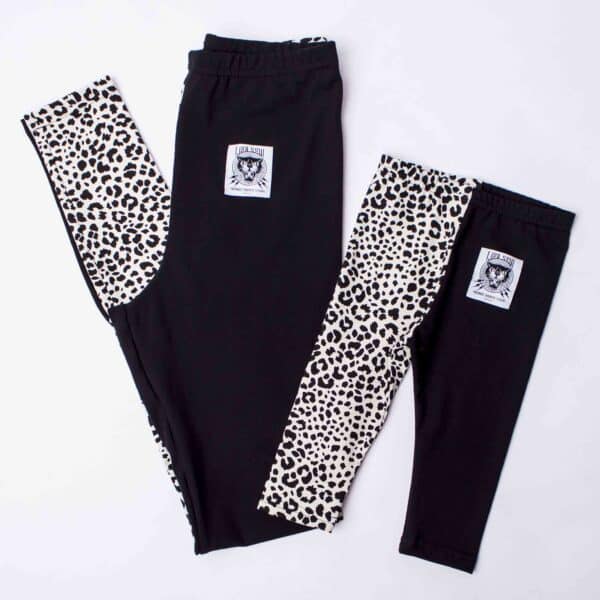 Vorbestellung: CoolKids Leggings: Black&White Wild – Bild 3