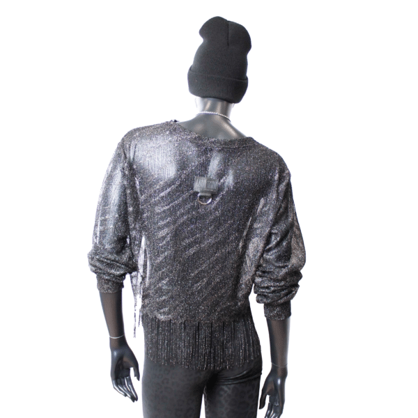 Handmade Sweater Tiger Fringes – Bild 2