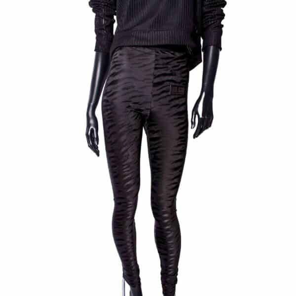 Handmade Leggings: Black Tiger – Bild 5