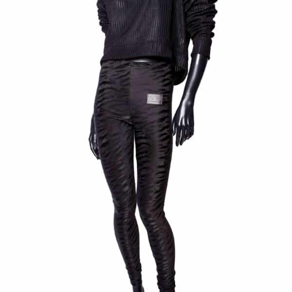 Handmade Leggings: Black Tiger – Bild 3