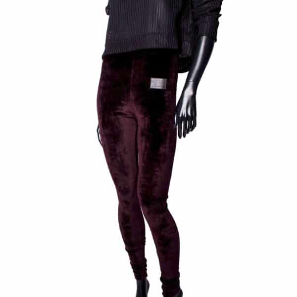 Handmade Leggings: Velvet Wine – Bild 4