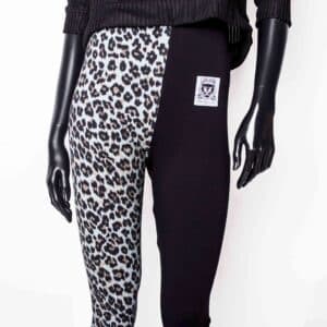Vorbestellung: Handmade Leggings: Wild Blue Terry Split