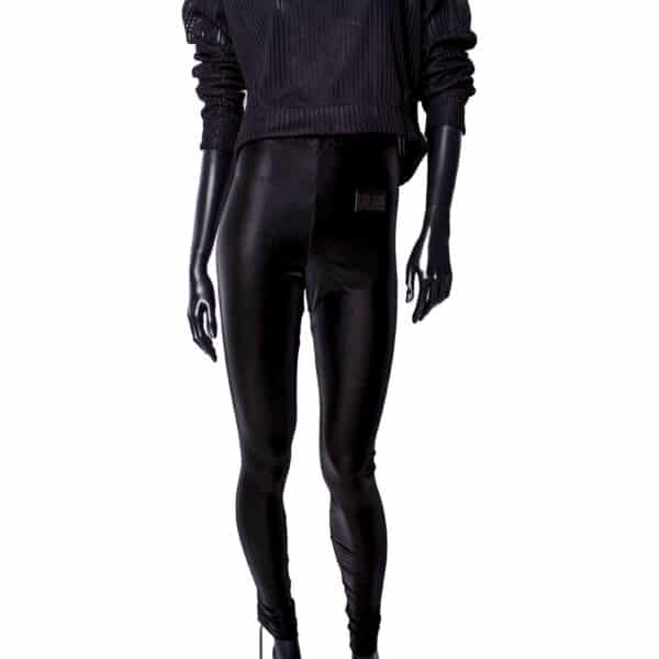 Handmade Leggings: Black Leo – Bild 7