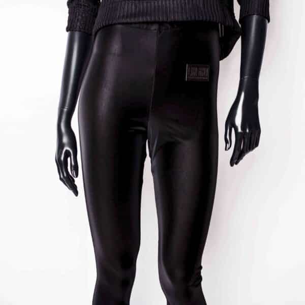 Handmade Leggings: Black Leo – Bild 6