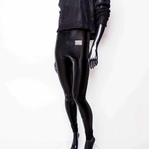 Handmade Leggings: Black Leo – Bild 9