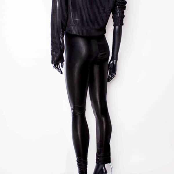 Handmade Leggings: Black Leo – Bild 8