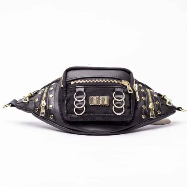Clip Hipbag: Golden Black – Bild 2
