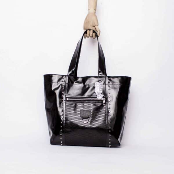 Bold Bag - Coated Black Studs