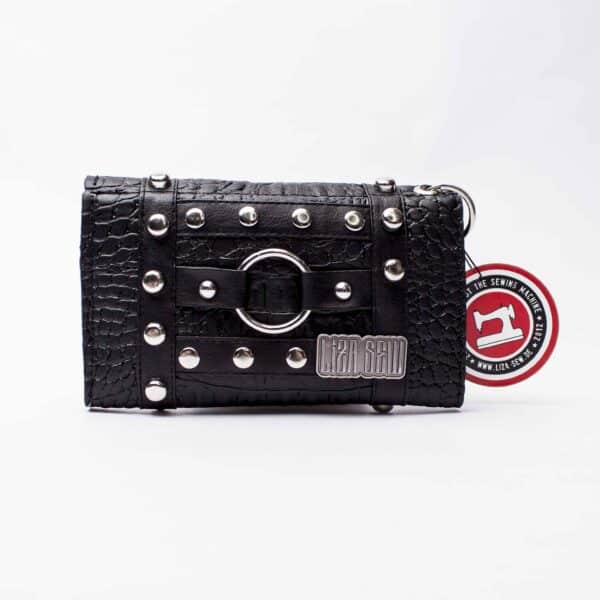 Portemonnaie: Black Croc – Bild 2