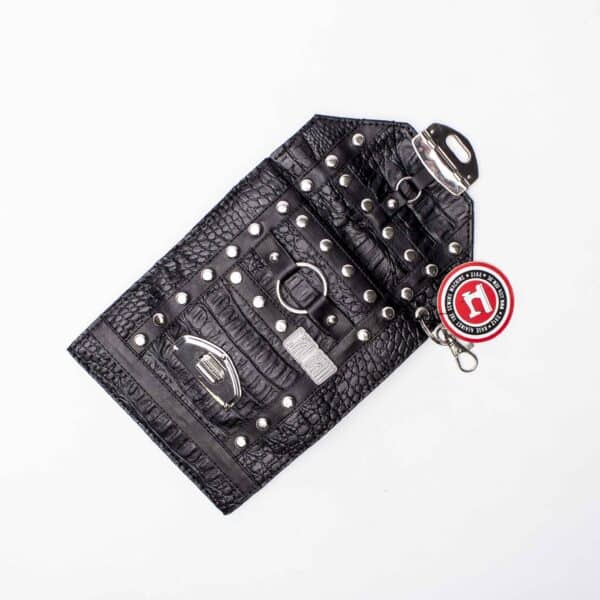 Portemonnaie: Black Croc – Bild 3