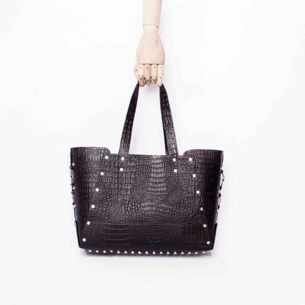 Studded Bag: Croc – Bild 2