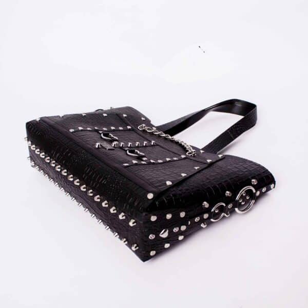 Studded Bag: Croc – Bild 5