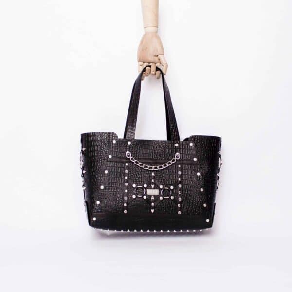 Studded Bag: Croc – Bild 9
