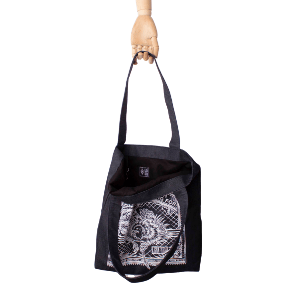 Tasche- Worth Fighting For - Denim – Bild 2
