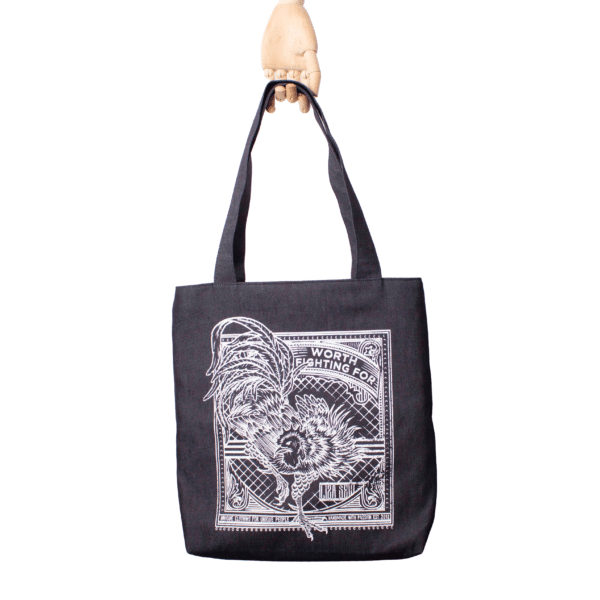 Tasche- Worth Fighting For - Denim