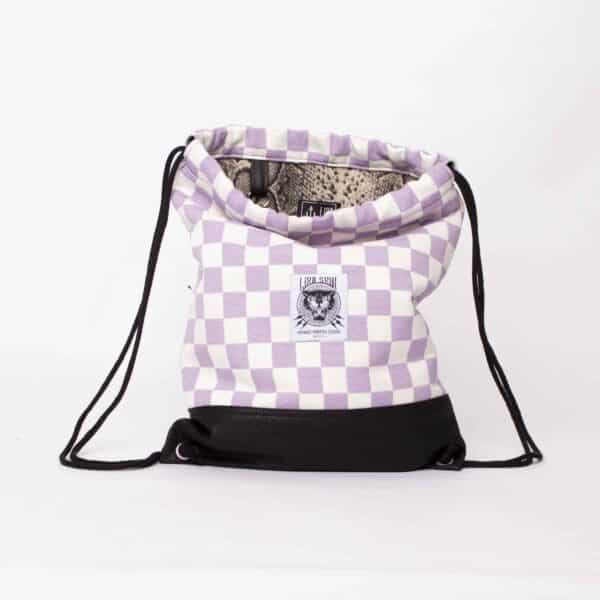 Gymbag 4 Kids: Lilac Check – Bild 2
