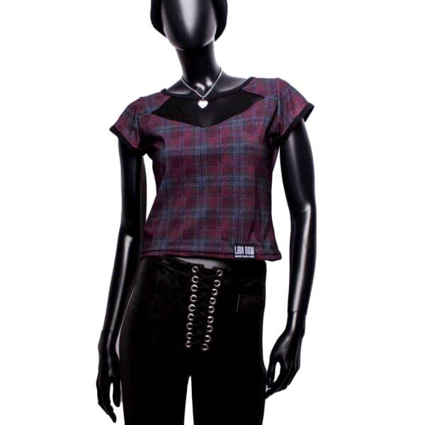 Handmade Shirt: Tartan Mesh