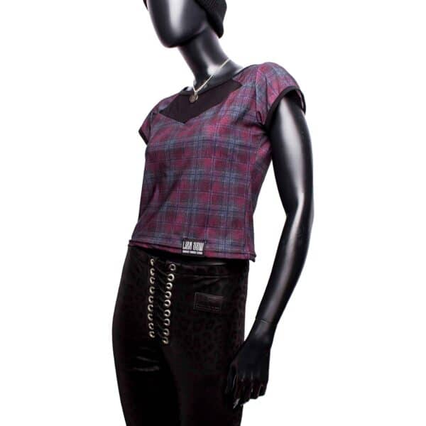 Handmade Shirt: Tartan Mesh – Bild 2