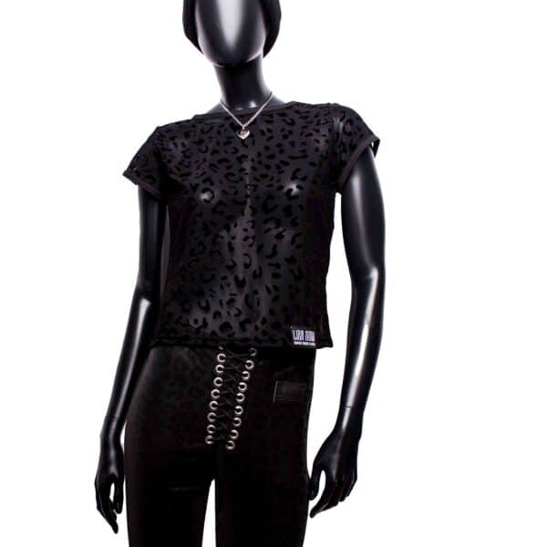 Handmade Shirt: Wild Mesh Flock