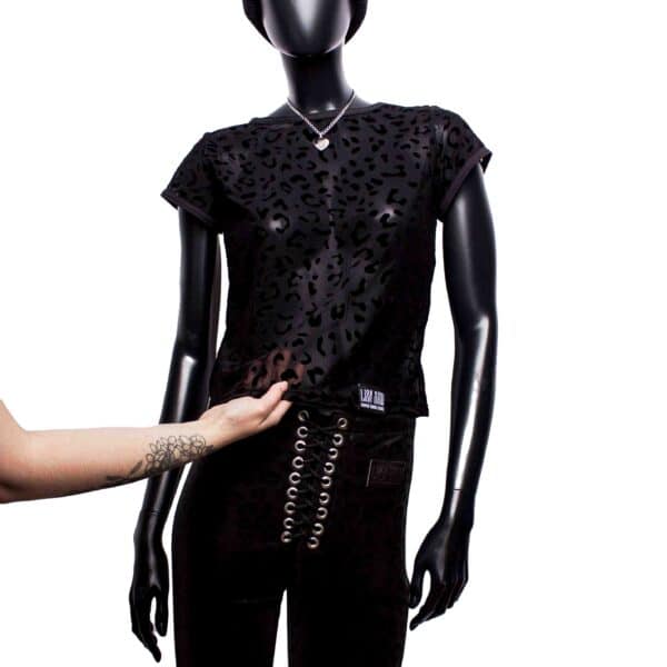 Handmade Shirt: Wild Mesh Flock – Bild 4