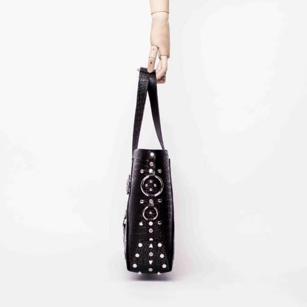 Studded Bag: Croc – Bild 8