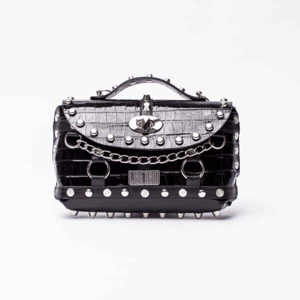 Studded Small Bag: Chained Up