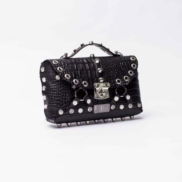Studded Small Bag: Eyelets – Bild 6