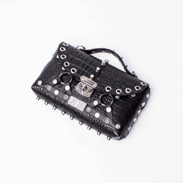 Studded Small Bag: Eyelets – Bild 3