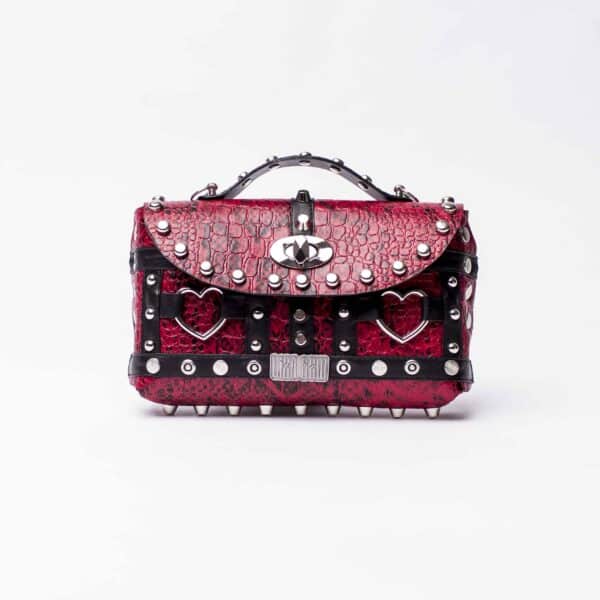 Studded Small Bag: Red Love
