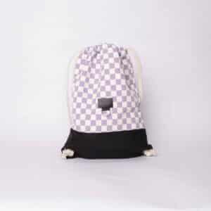 Gymbag: Lilac Check