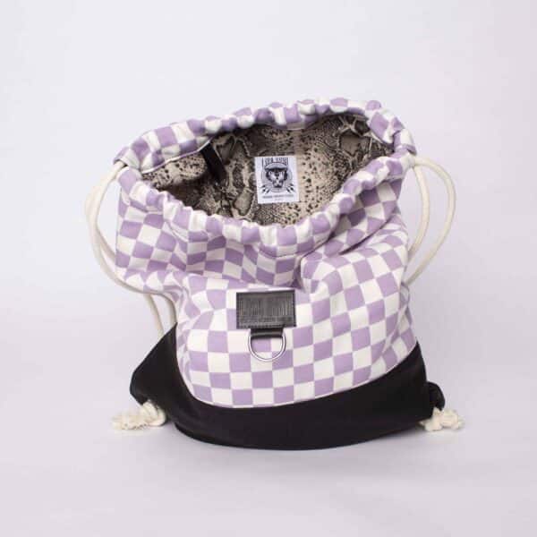 Gymbag: Lilac Check – Bild 2