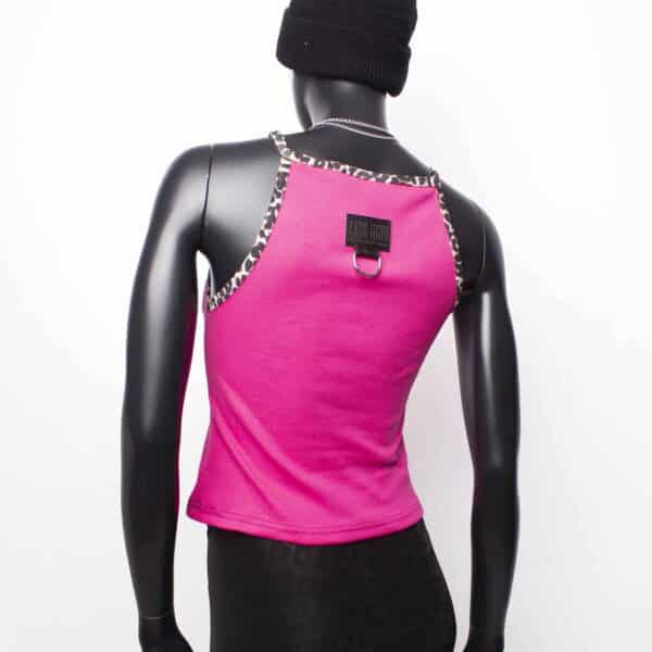 Handmade TankTop: Pink Rib – Bild 2