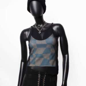Handmade doublelayer TankTop: Daisy