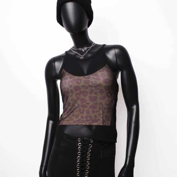 Handmade doublelayer TankTop: Wild Vanilla