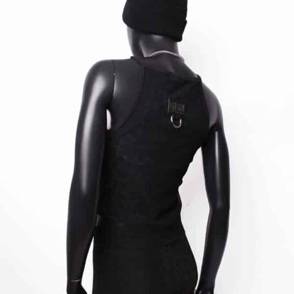 Handmade doublelayer TankTop: Wild Olive Rib – Bild 2
