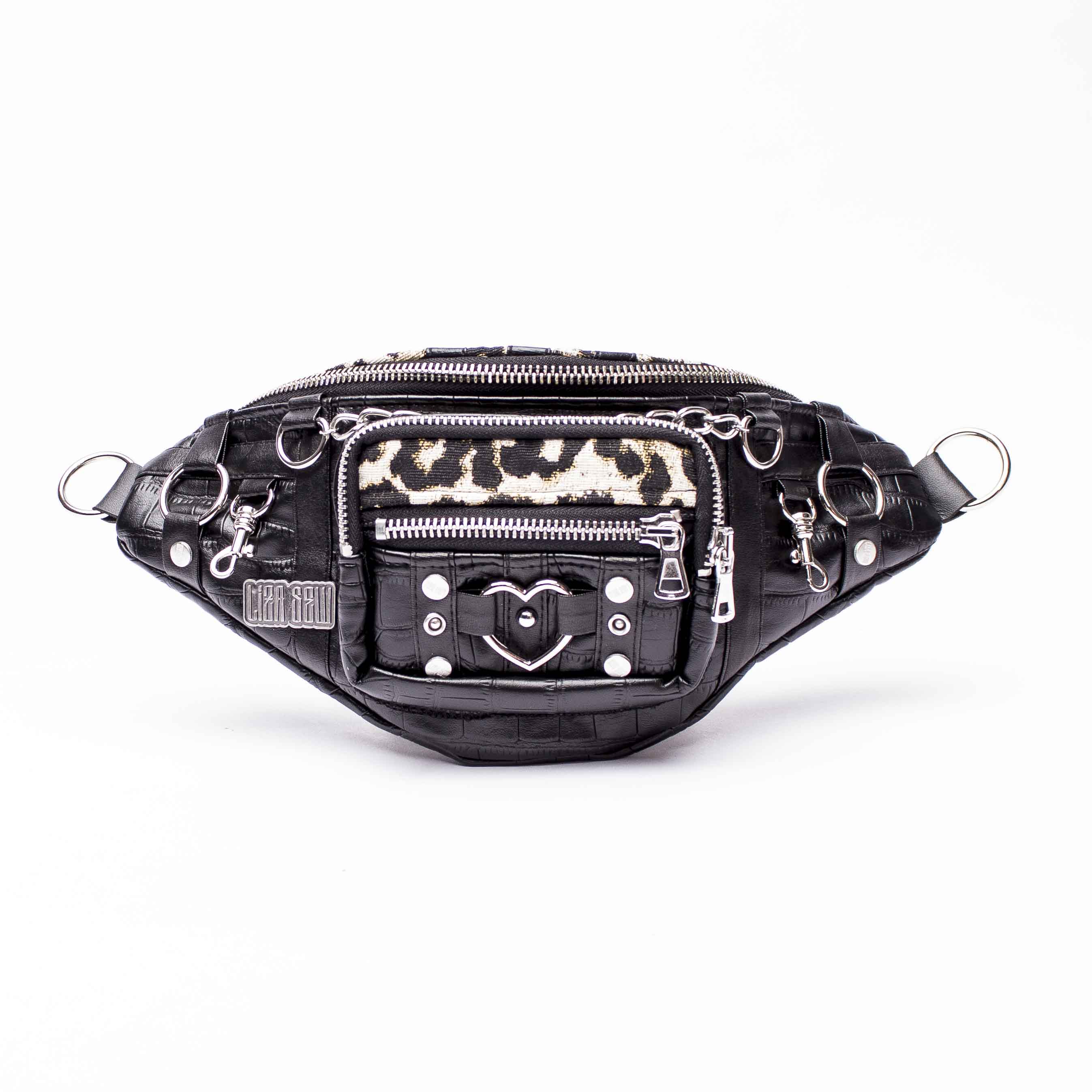 Clip Hipbag: Rebel Bloom