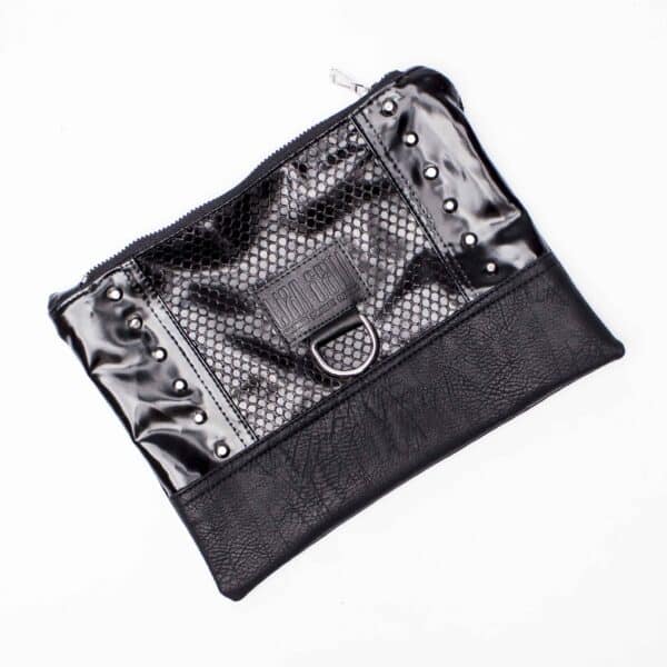 Kosmetiktasche/ Mäppchen: Coated Black Studs