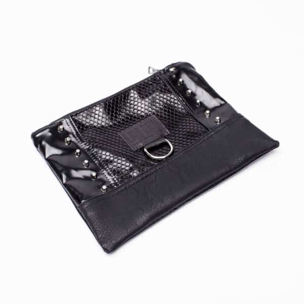 Kosmetiktasche/ Mäppchen: Coated Black Studs – Bild 2