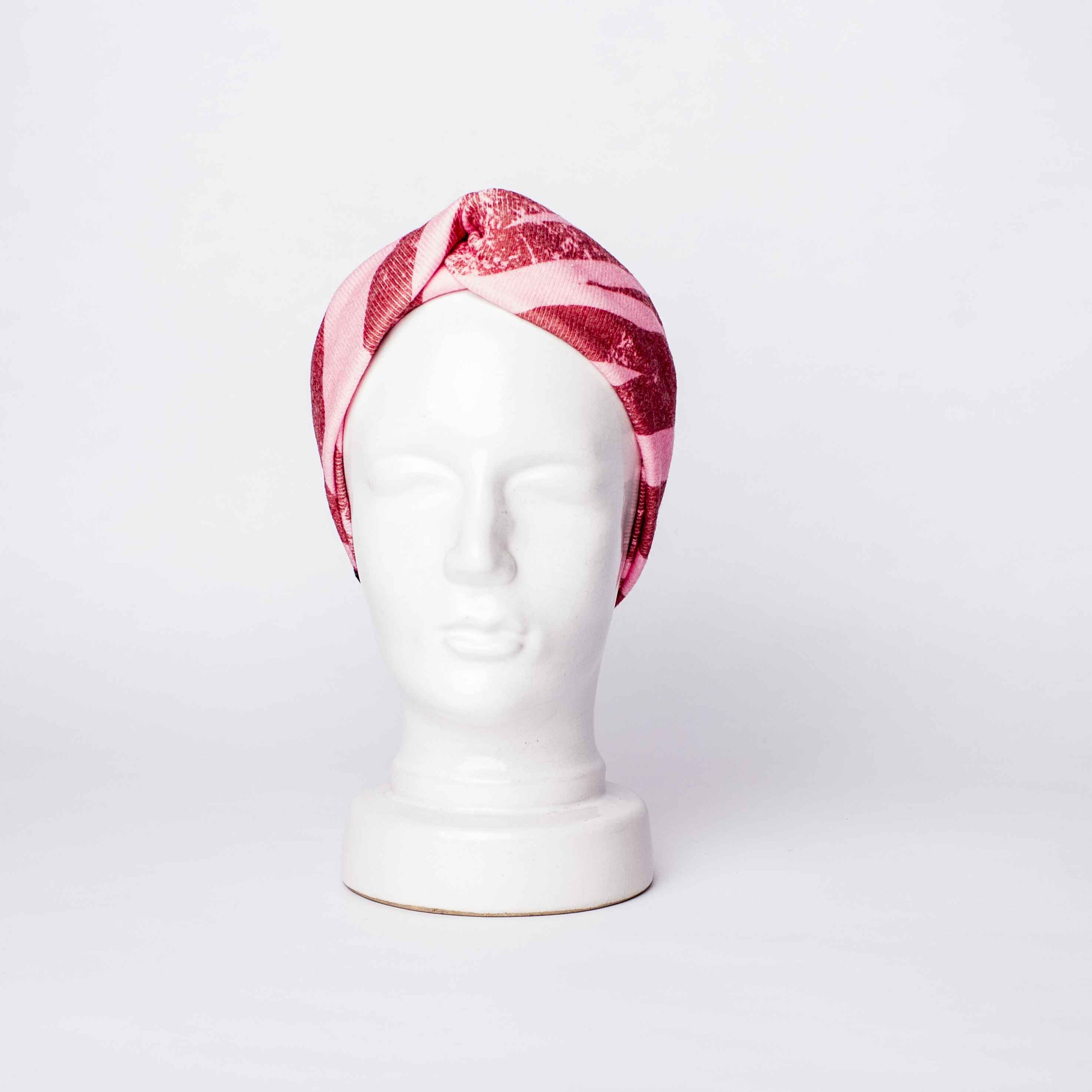 Headband Turban: Tiger Rose