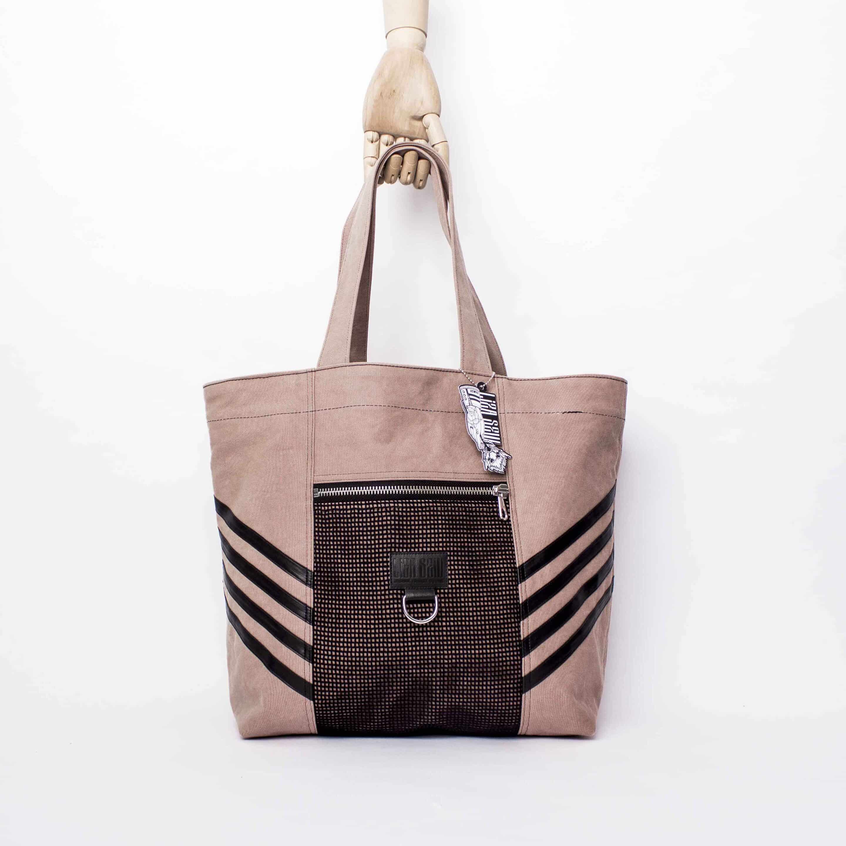 Bold Bag - Heavy waxed Canvas Rose