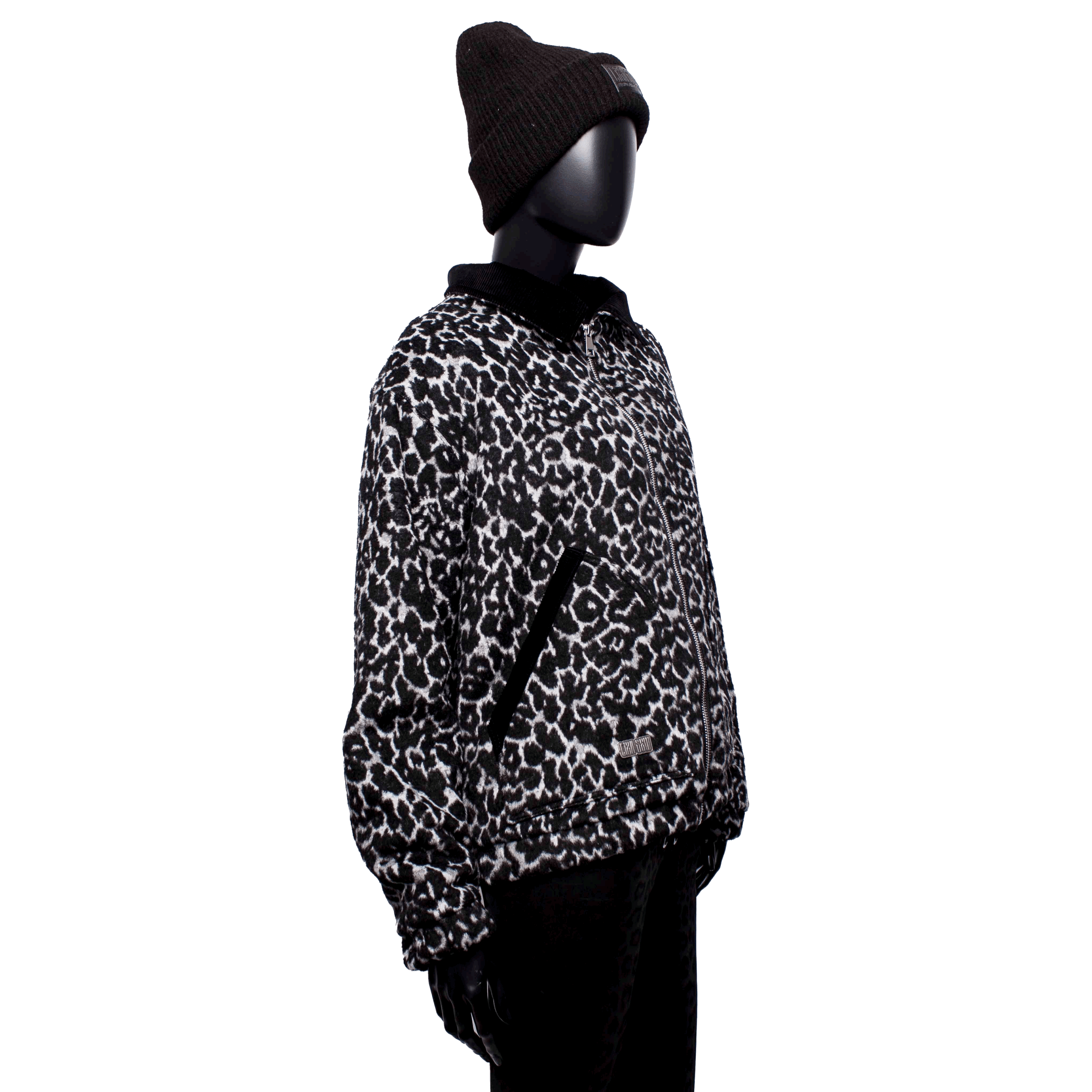 Handmade Oversized Jacket: Wild Grey – Bild 4