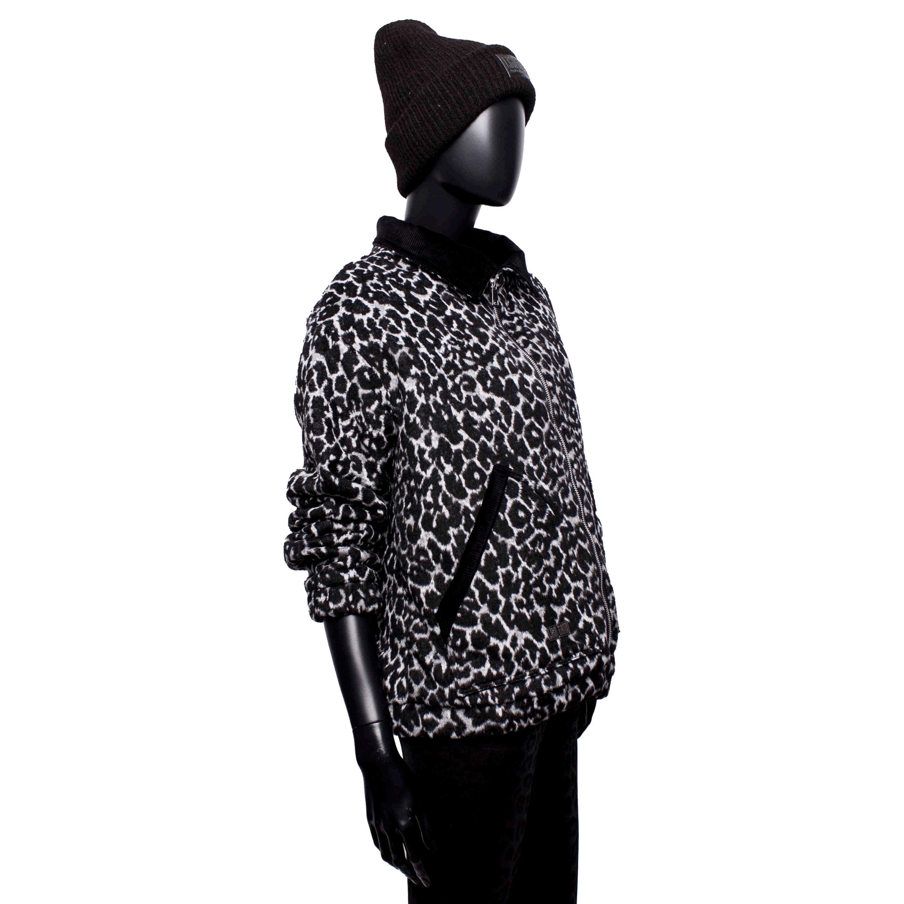 Handmade Oversized Jacket: Wild Grey – Bild 3