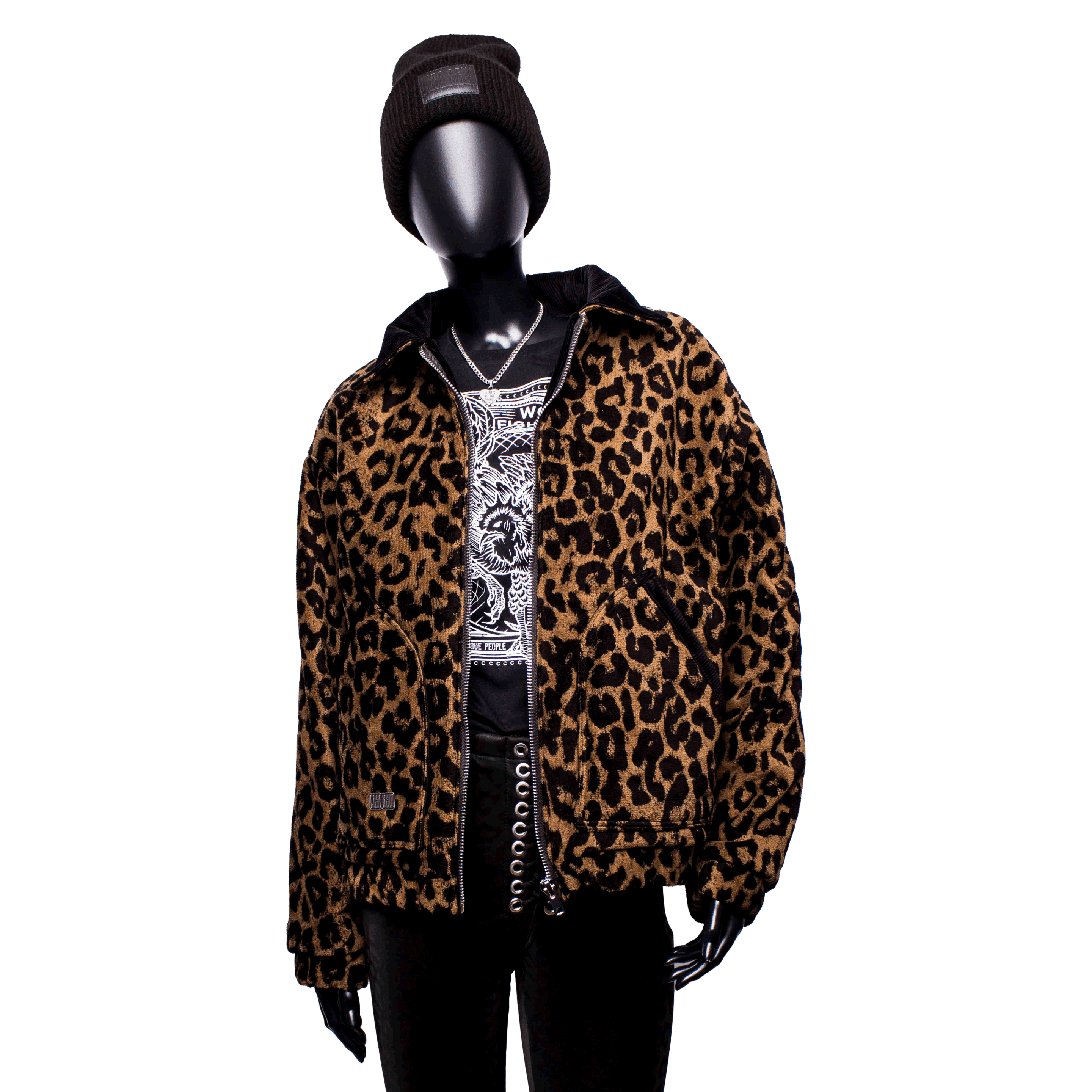 Handmade Oversized Jacket: Wild One – Bild 2