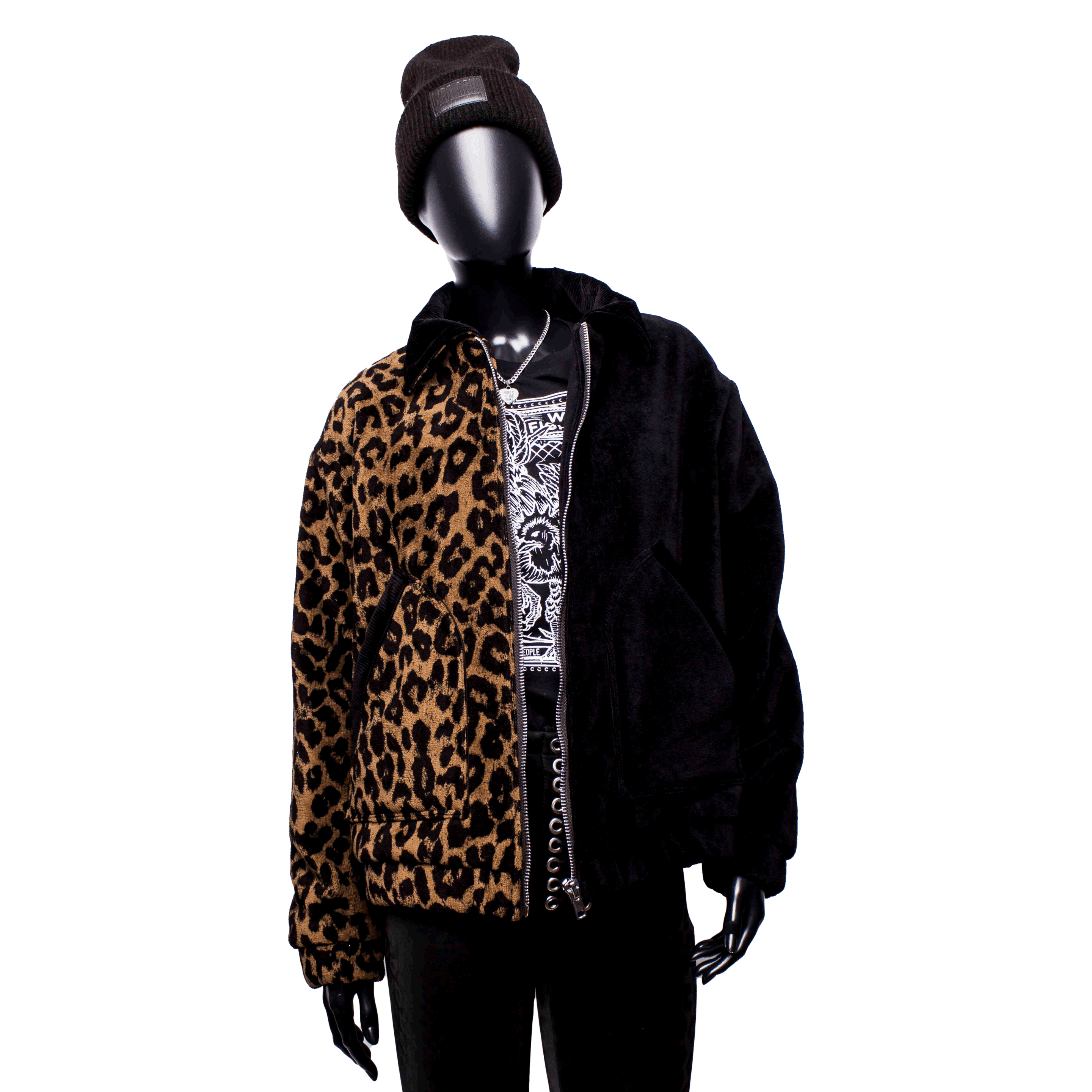 Handmade Oversized Jacket: Wild Split – Bild 4