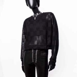 Handmade Sweater Translucent Check